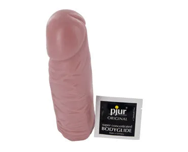 Deeva Male Sex Toys Dynamic Strapless Penis Extension 7 Inches Beige