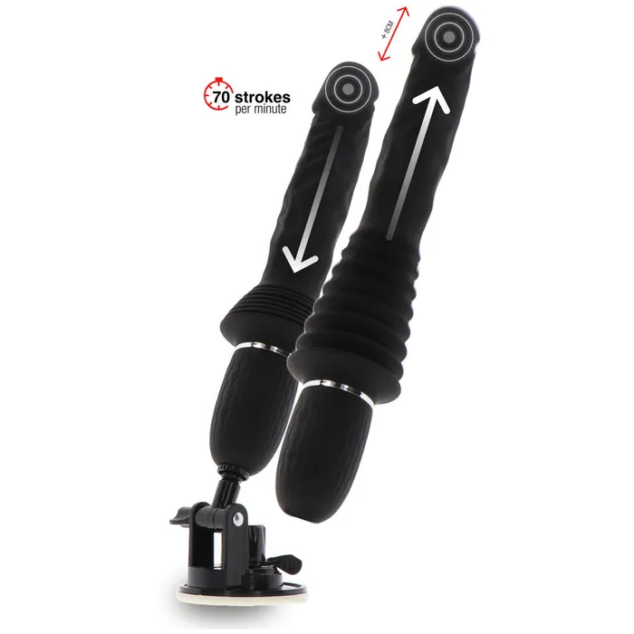 2 in 1 Vibrator and mini sex machine with Magnum Opus Pro remote ToyJoy Female Sex Toys