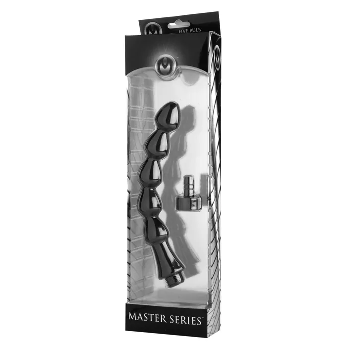 XR Brands Canal 5 Bulb Silicone Enema Attachment Anal