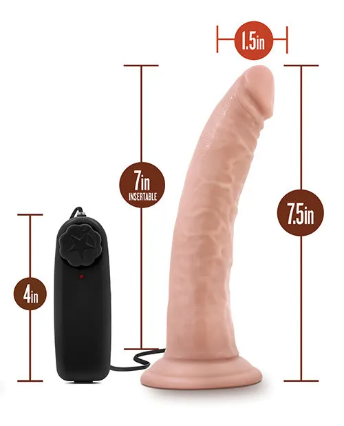 Blush Novelties Dr Dave 7 Cock wSuction Cup Vanilla Dildos