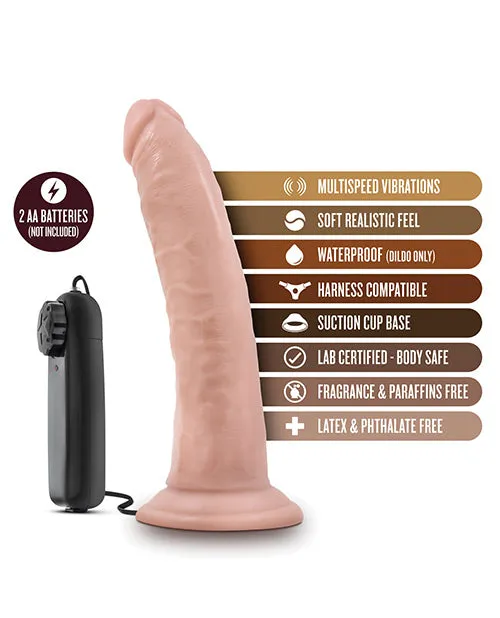 Blush Novelties Dr Dave 7 Cock wSuction Cup Vanilla Dildos