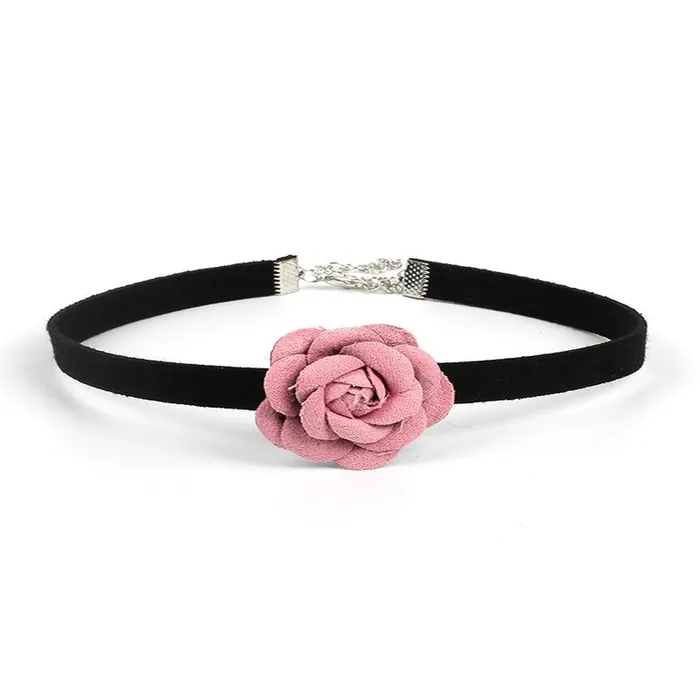 House of Dasein Collars Leashes Cute Pink Rope Chain Choker Collar Necklaces Bdsm Littles Ddlg Vibrators