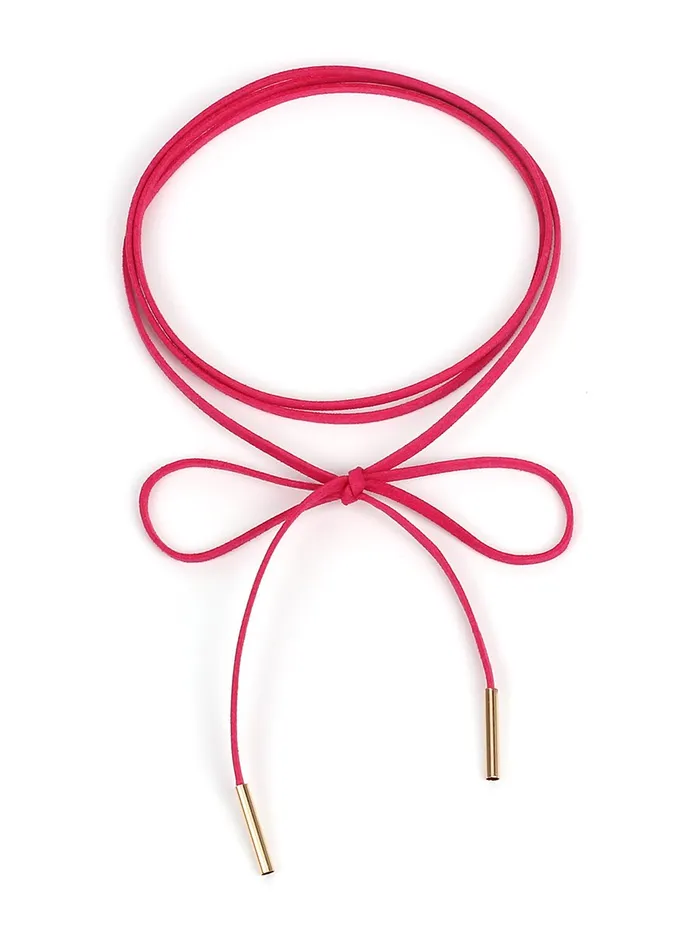 House of Dasein Collars Leashes Cute Pink Rope Chain Choker Collar Necklaces Bdsm Littles Ddlg Vibrators
