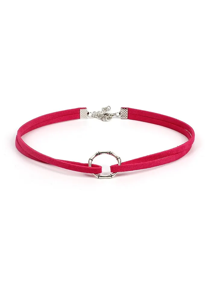 House of Dasein Collars Leashes Cute Pink Rope Chain Choker Collar Necklaces Bdsm Littles Ddlg Vibrators
