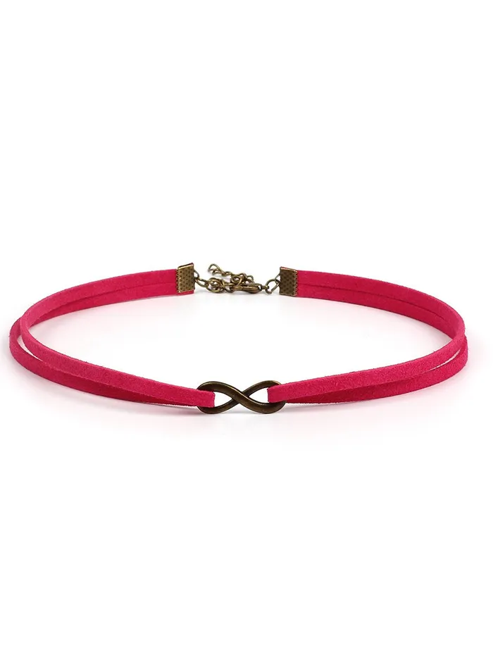 House of Dasein Collars Leashes Cute Pink Rope Chain Choker Collar Necklaces Bdsm Littles Ddlg Vibrators