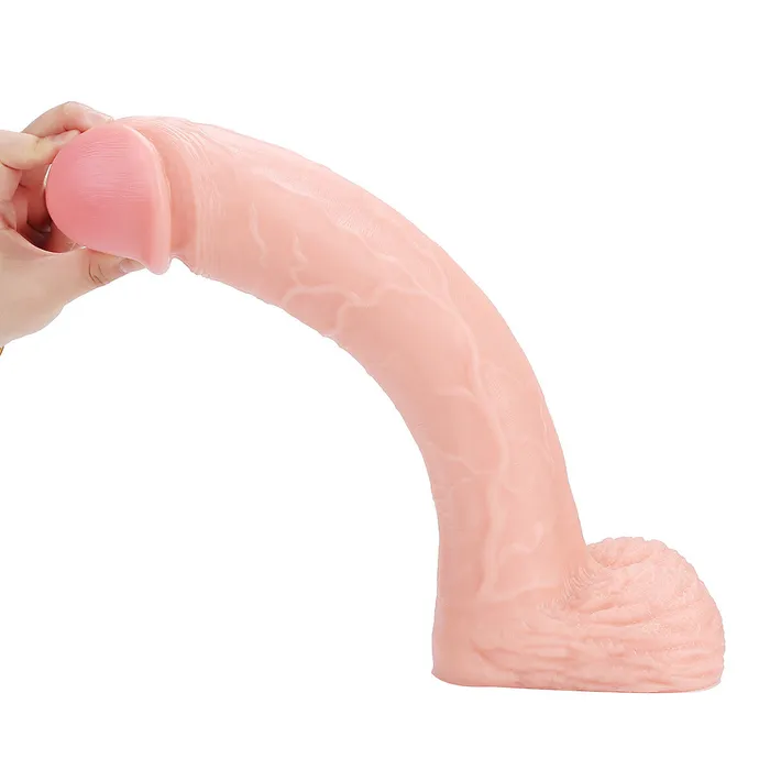 1614 Inch Giant Realistic Silicone Cock Dildo Huge Silicone Strong Dildo Realistic Penis for GSpot Stimulation Dildos Anal Sex Toys for Women and Couple sex toys in pakistan Dildos