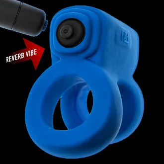 Female Sex Toys Blue Ox Designs Oxballs Hunkyjunk Revhammer Cock Shaft Ring with Bullet Vibrator