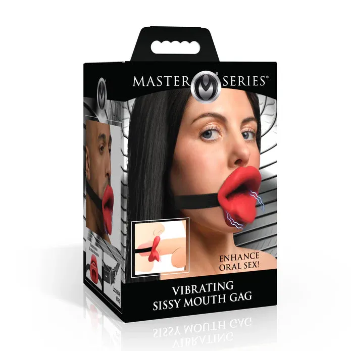 Female Sex Toys XR BRANDS VIBRATING SISSY MOUTH GAG