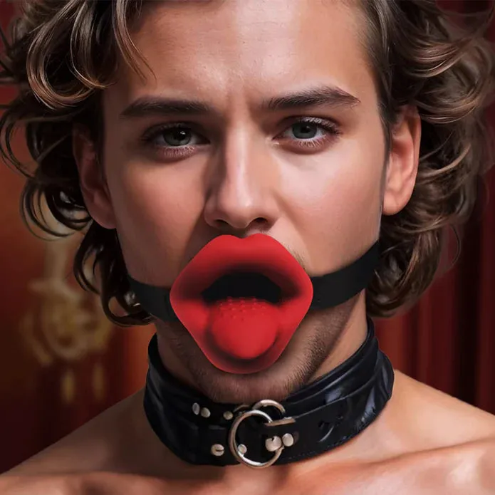 Female Sex Toys XR BRANDS VIBRATING SISSY MOUTH GAG