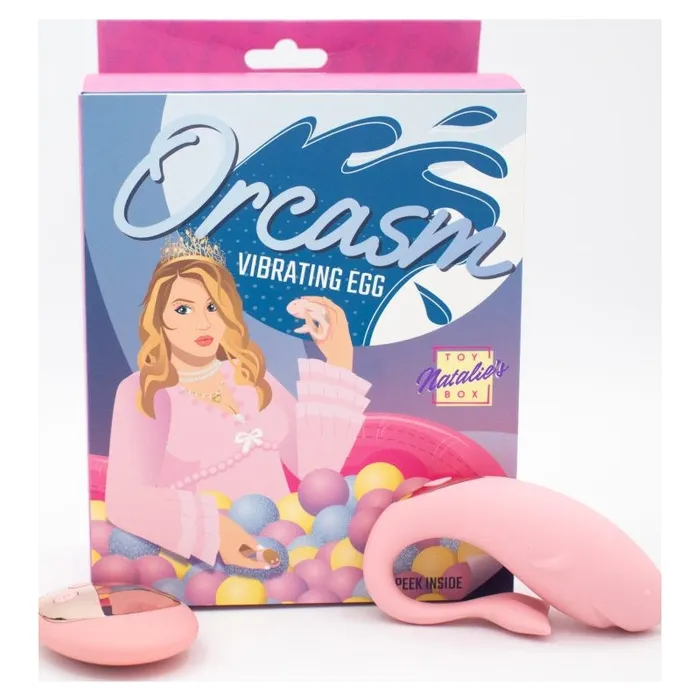 Natalies Toy Box Vibrators Orcasm Remote Controlled Wearable Egg Vibrator Pink
